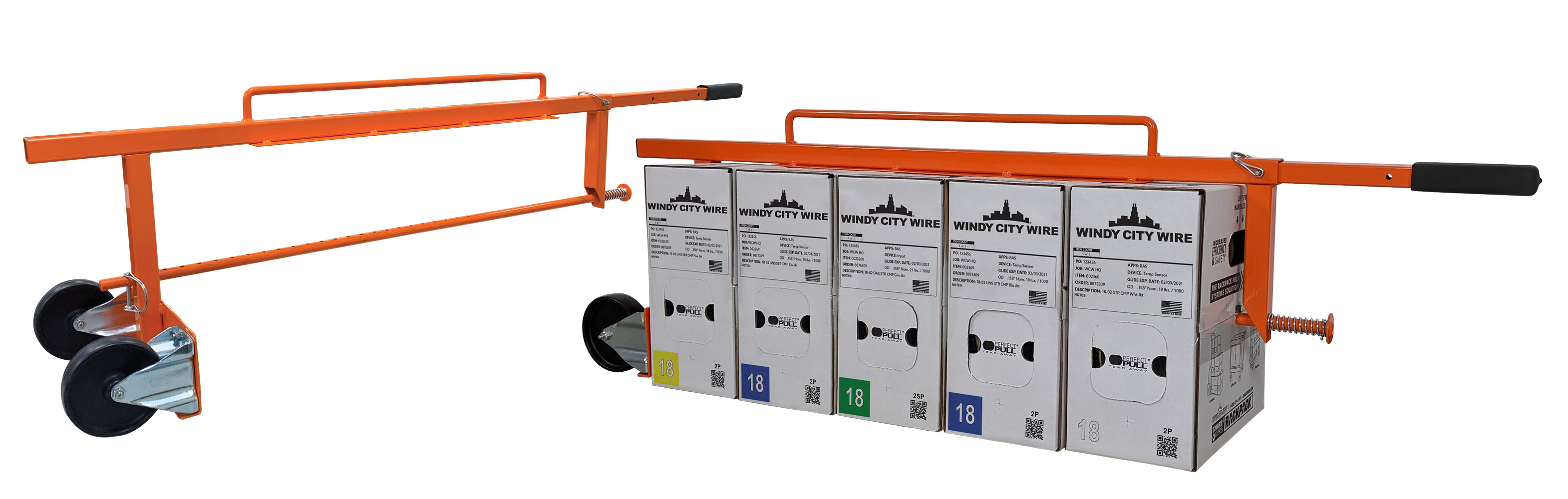 Windy City Wire's Grab-N-Go Transporter and | Windy City Wire