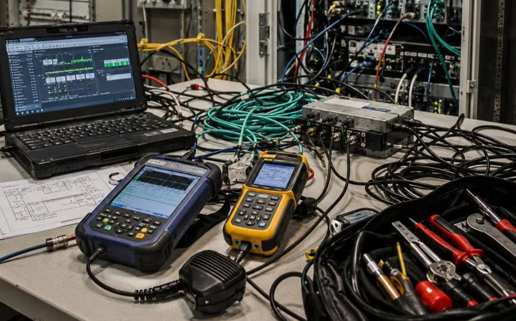 RF field testing kit
